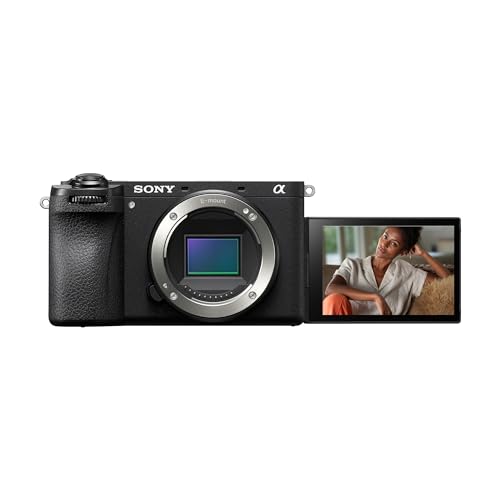 Sony Alpha ILCE-6700 APS-C Interchangeable-Lens Mirrorless Camera (Body Only) | Made for Creators | 26.0 MP | 4K 60p Recording - Black (Renewed)