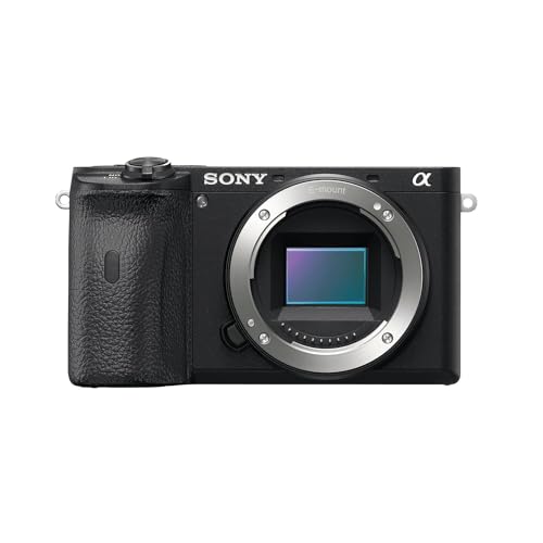 Sony (Renewed) Alpha ILCE-6600 24.2 MP Mirrorless Digital SLR Camera Body only (APS-C Sensor, Fastest Auto Focus, Real-time Eye AF, Real-time Tracking, 4K Vlogging Camera, Tiltable LCD), Black