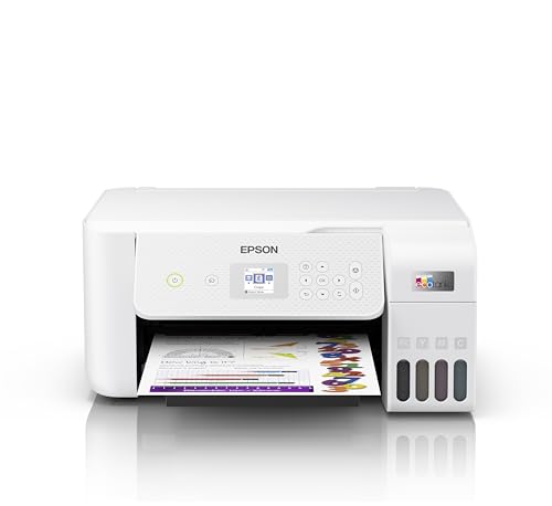 EPSON EcoTank L3266 Home ink tank printer A4, colour, 3-in-1 printer with WiFi and SmartPanel App connectivity
