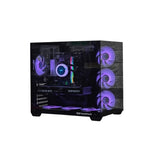 High Performance Gaming PC NVIDIA GeForce RTX 5070, 12GB 7 9800X3D, 32GB DDR5 RAM, 1TB NVMe SSD, Liquid Cooled, Windows 11PRO Ultra 4K Gaming & Streaming Ready