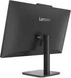 Lenovo AIO V100 All-in-One Desktop 23.8" FHD IPS Display, Intel N100 (i3 Alternative), 16GB DDR4, 512GB SSD, Wi-Fi 6, Windows 11 Pro, Wired Keyboard & Mouse, (Black-Upgraded)