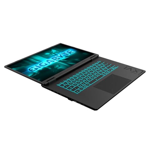 Gigabyte Gaming Laptop A16 CVHI3AE894SD 16-Inch FHD+ 165Hz RTX 5060 Intel Core i7-13620H 16GB DDR5 RAM 1TB NVMe SSD DOS Arabic & English Keyboard