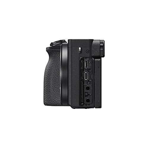 Sony (Renewed) Alpha ILCE-6600 24.2 MP Mirrorless Digital SLR Camera Body only (APS-C Sensor, Fastest Auto Focus, Real-time Eye AF, Real-time Tracking, 4K Vlogging Camera, Tiltable LCD), Black