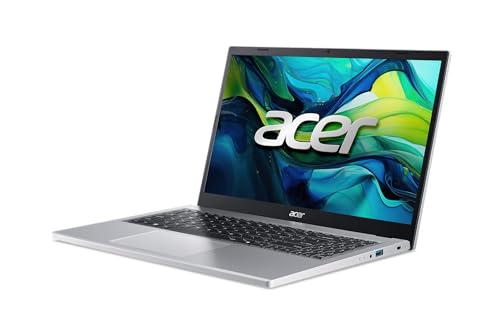 acer Aspire Go 15 AI Ready Laptop | 15.6" FHD (1920 x 1080) IPS Display | AMD Ryzen 3 7320U | AMD Radeon 610M Graphics | 8GB LPDDR5 | 256GB PCIe Gen4 SSD | Wi-Fi 6 | Windows 11 Home | AG15-21P-R0RR