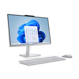 Lenovo (Upgraded) AIO A100 All-in-One Desktop PC – 23.8" FHD IPS Display, Intel N100 (i3 Alternative), 8GB DDR4, 512GB SSD, Wi-Fi 6, Windows 11 Pro, USB Keyboard & Mouse Included – Cloud Grey