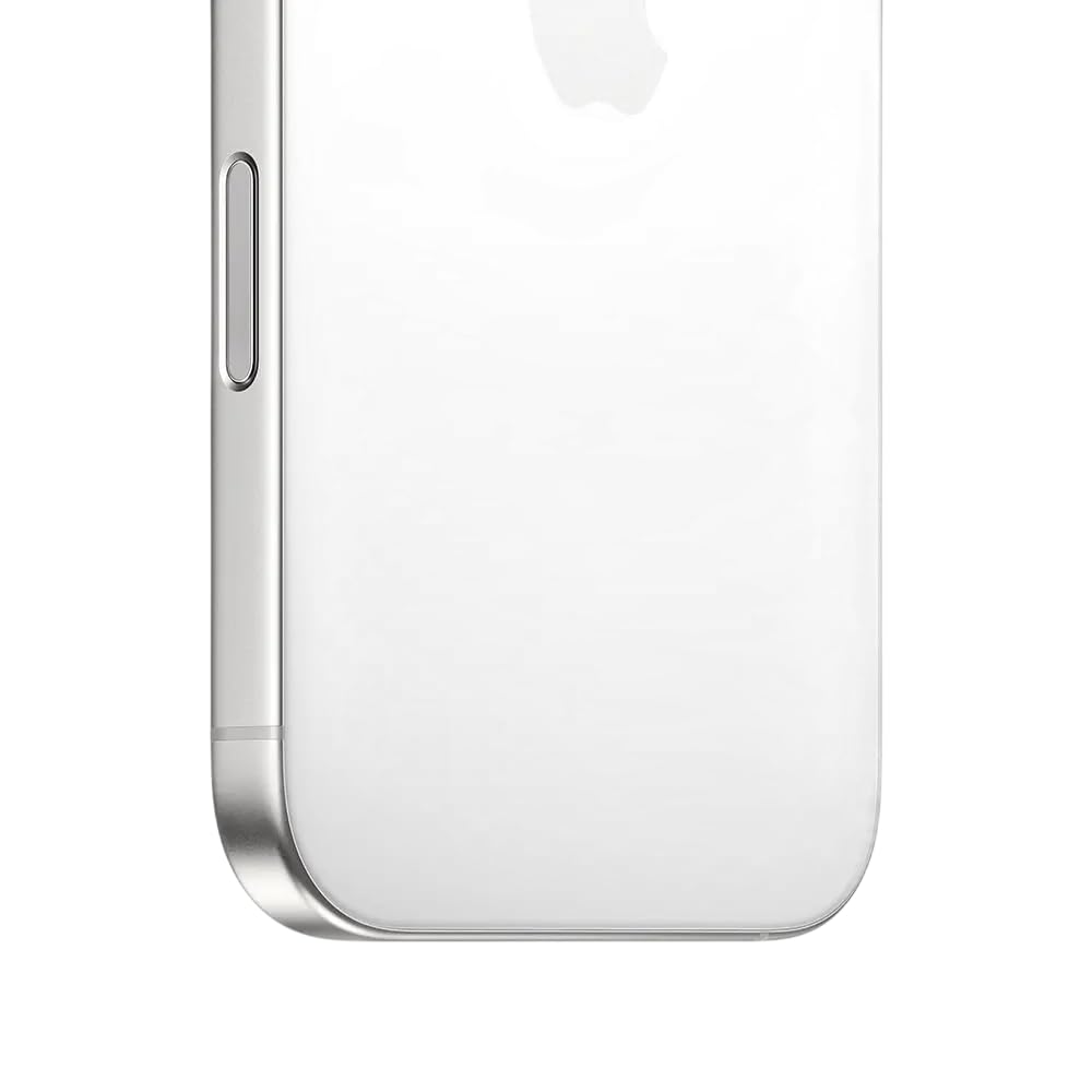 Apple iPhone 16 Pro, 256GB, White Titanium - Unlocked (Renewed)