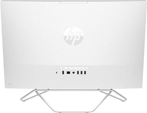 HP (Upgraded) All-in-One Desktop 24 With 23.8" FHD Display -Intel Core i3-1215U processor- Intel UHD Graphics - 8GB DDR4 RAM - 512GB NVMe SSD - USB White Wired Keyboard & Mouse -Win 11 - Starry White