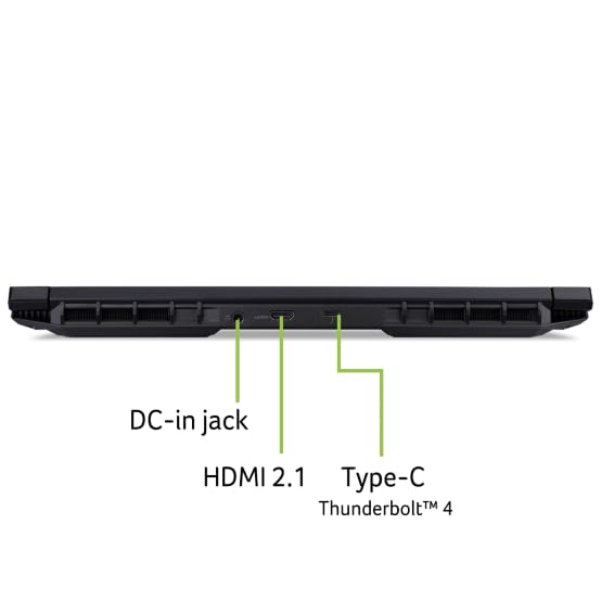 Acer Nitro V ANV16 Gaming Laptop 14th Gen Intel Core i7-14650HX 16 Cores Upto 5.2GHz/16GB DDR5/512GB SSD/6GB NVIDIA®GeForce®RTX 4050/16" WUXGA IPS 165Hz/W11/WiFi-6/Black