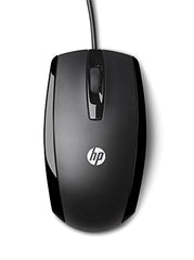 HP X500 Black Wired USB Mouse