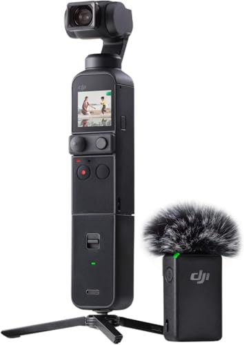 DJI Pocket 2 Creator Combo 3-Axis Camera Gimbal 4K 64MP 8x Zoom, UAE Version with Official Warranty Support