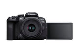 Canon EOS R10 Mirrorless Camera + RF-S 18-45 mm F4.5-6.3 is STM Lens (Hybrid Camera, DSLR Upgrade, 15 B/s, 4K Videos, Dual Pixel CMOS AF II Focus System, WiFi), Black