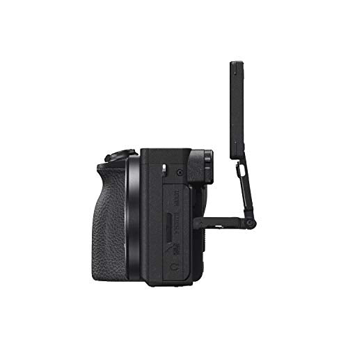 Sony (Renewed) Alpha ILCE-6600 24.2 MP Mirrorless Digital SLR Camera Body only (APS-C Sensor, Fastest Auto Focus, Real-time Eye AF, Real-time Tracking, 4K Vlogging Camera, Tiltable LCD), Black