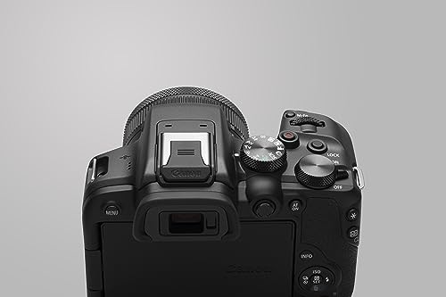 Canon EOS R10 Mirrorless Camera + RF-S 18-45 mm F4.5-6.3 is STM Lens (Hybrid Camera, DSLR Upgrade, 15 B/s, 4K Videos, Dual Pixel CMOS AF II Focus System, WiFi), Black