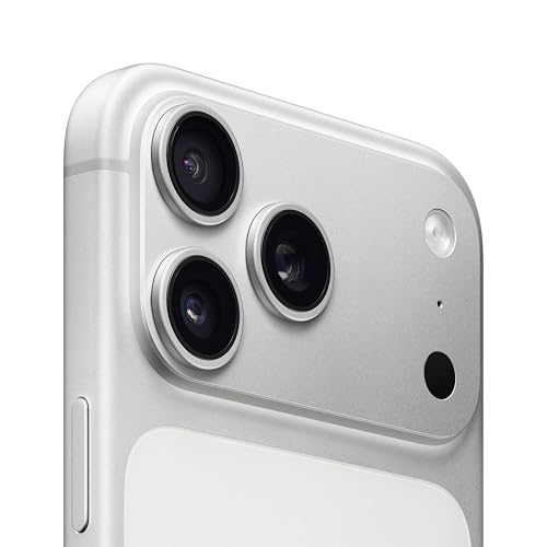 Apple (Renewed) iPhone 17 Pro-Max 256 GB 6.9-inch Display with Pro-Motion, A19 ProChip, Best Battery Life in Any iPhone Ever, ProFusion Camera System, Center Stage Front Camera; Silver