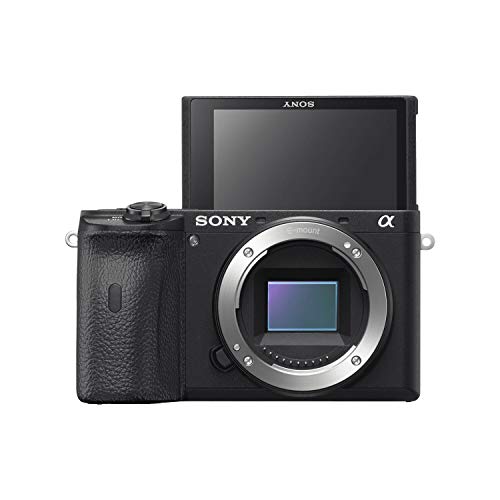 Sony (Renewed) Alpha ILCE-6600 24.2 MP Mirrorless Digital SLR Camera Body only (APS-C Sensor, Fastest Auto Focus, Real-time Eye AF, Real-time Tracking, 4K Vlogging Camera, Tiltable LCD), Black
