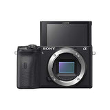 Sony (Renewed) Alpha ILCE-6600 24.2 MP Mirrorless Digital SLR Camera Body only (APS-C Sensor, Fastest Auto Focus, Real-time Eye AF, Real-time Tracking, 4K Vlogging Camera, Tiltable LCD), Black