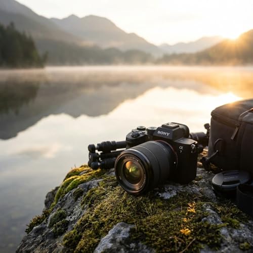 Sony a7 V Mirrorless Camera with 28-70mm Lens | Full-Frame E-Mount Sensor, Advanced Autofocus, & 4K Video Recording | for Photography & Hybrid Creators + 64GB Card + Battery + Bag