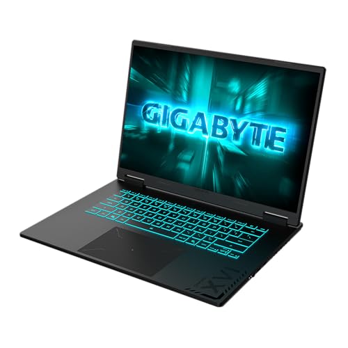 Gigabyte Gaming Laptop A16 CVHI3AE894SD 16-Inch FHD+ 165Hz RTX 5060 Intel Core i7-13620H 16GB DDR5 RAM 1TB NVMe SSD DOS Arabic & English Keyboard