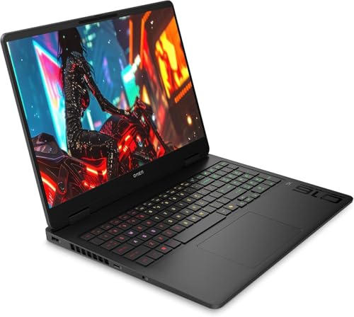 HP OMEN 16 Gaming Laptop 16 FHD 144Hz Display AMD Ryzen 9 8940HX NVIDIA RTX 5060 8GB 16GB RAM | 512GB SSD Windows 11 Black (Office 365)
