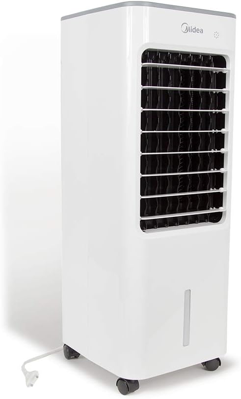 Midea Air Cooler For Home With 3 Speed Levels, 4.8L Water Tank Capacity For Outdoor & Indoor Use, Whisper-Quiet Performance and Powerful Air Flow - AC100-18B