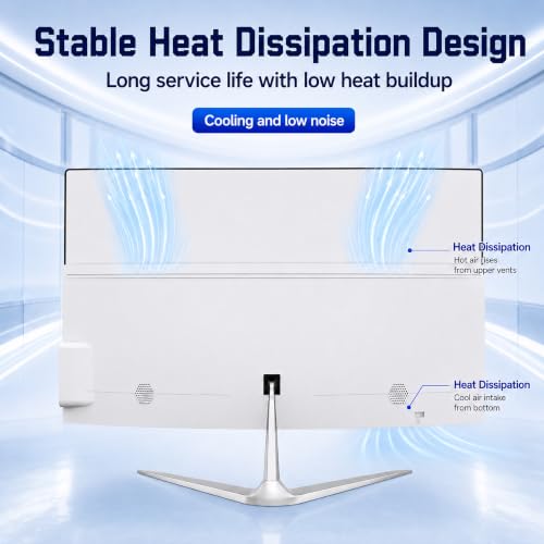 All-in-one computer 23.8 inch curved screen,slim design for office