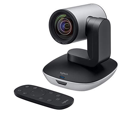 Logitech PTZ Pro 2 Camera USB HD 1080P Video Camera for Conference Rooms, Black, 1