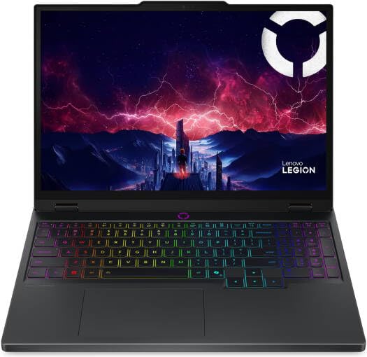 Lenovo Legion 5 15AHP10 Gaming Laptop, 15.1" WQXGA OLED 165Hz Display, AMD Ryzen 7 260, 16GB RAM, 512GB SSD, GeForce RTX 5050 8GB Graphics, English Keyboard, Windows 11, Eclipse Black | 83M00059LK