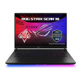 Asus ROG Strix SCAR 18 Gaming Laptop (Off Black) | 18"4K (3840 x 2400, WQUXGA) 240Hz Display, Intel Core Ultra 9 290HX Plus, NVIDIA RTX5090 24GB, 64GB RAM, 2TB SSD, Win11 [G835LXG-TQ512W]
