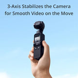 DJI Pocket 2 Creator Combo 3-Axis Camera Gimbal 4K 64MP 8x Zoom, UAE Version with Official Warranty Support
