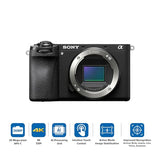 Sony Alpha ILCE-6700 APS-C Interchangeable-Lens Mirrorless Camera (Body Only) | Made for Creators | 26.0 MP | 4K 60p Recording - Black (Renewed)