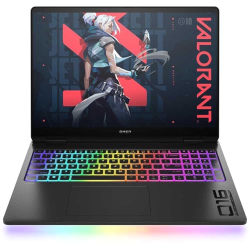 HP OMEN MAX Gaming Laptop 16-AH0014NE | 16" WQXGA Display | Intel Core Ultra 9-275HX | 64GB DDR5 RAM | 2TB SSD | 16GB NVIDIA GeForce RTX 5080 | Windows 11 | Shadow black | En/Ar Keyboard | UAE Version