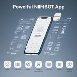 NIIMBOT K3 Label Printer, 3 Inch Label Maker with High-Speed, Bluetooth and USB Connection, Support Smartphone & PC, Thermal Label Maker for Small Business and Home Office