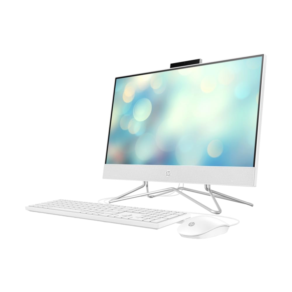 2023 Newest HP All-in-One 24-inch Desktop|12th Generation Intel Core i5-1235U Processor|Intel UHD Graphics|16GB DDR4 RAM|1TB NVMe SSD|23.8" FHD Display|Windows 11| (Snow White)