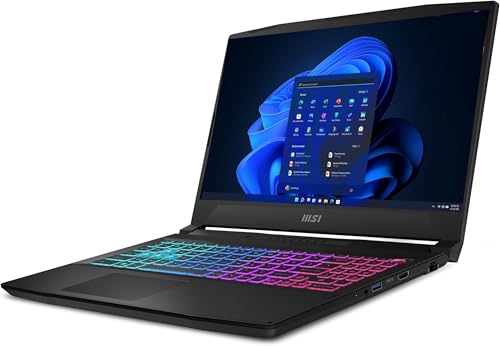 MSI (Upgraded) Katana 15.6 inch 144Hz Gaming Laptop Intel Core i7-13620H NVIDIA GeForce RTX 4050 16GB DDR5 1TB SSD Black (2024)