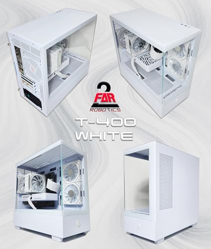 2 FAR ROBOTICS White Gaming PC - Intel i7-10700F, RTX 5060 Ti, 32GB DDR4, 1 TB SSD, Windows 11 Pro, 1 Year Warranty | Bluetooth and WIFI | T-400