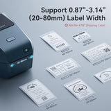 NIIMBOT K3 Label Printer, 3 Inch Label Maker with High-Speed, Bluetooth and USB Connection, Support Smartphone & PC, Thermal Label Maker for Small Business and Home Office