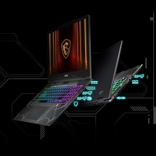 MSI Cyborg 15 B2RWFKG – 15.6" FHD 144Hz, Intel Core i7 240H, NVIDIA RTX 5060 8GB, 16GB DDR5, 1TB SSD, RGB Keyboard, Win11[9S7-15Q342-274]