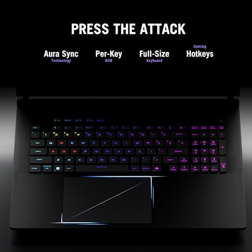 ASUS ROG Strix Scar 18 (2025) Gaming Laptop, 18” ROG Nebula HDR 1610 2.5K 240Hz/3ms, NVIDIA GeForce RTX 5070 Ti, Intel Core Ultra 9 275HX, 32GB DDR5, 1TB PCIe SSD, Wi-Fi 7, Win 11 Pro, G835LR-XS96