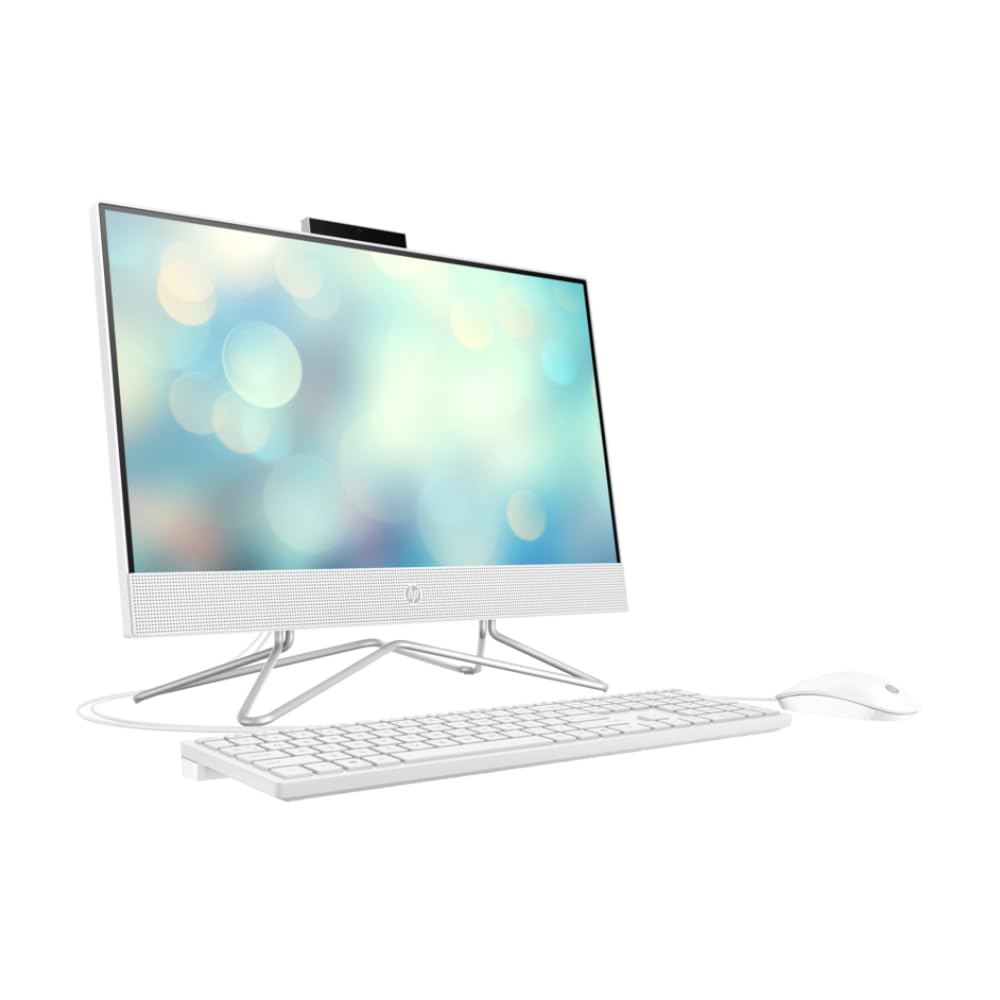 2023 Newest HP All-in-One 24-inch Desktop|12th Generation Intel Core i5-1235U Processor|Intel UHD Graphics|16GB DDR4 RAM|1TB NVMe SSD|23.8" FHD Display|Windows 11| (Snow White)