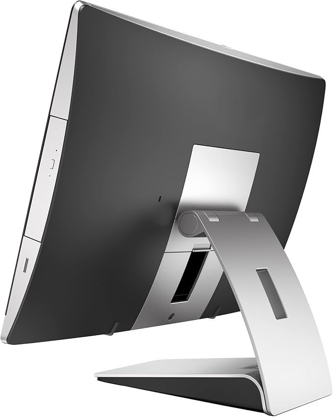 HP EliteOne 800 G3 All-in-One Desktop, 24" Display, Intel Core i5-7500 (3.2GHz), 8GB RAM, 256GB SSD, Windows 11 Pro, Wireless Keyboard+Mouse, Renewed (Black/Silver)