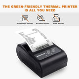 Rongta Mobile Bluetooth Receipt Printer, Mini Portable Thermal POS Printers 58MM for ESC/POS, Compatible with Android/Windows, DO NOT Support Square/iOS/ipad/iPhone, RPP02N (Black)