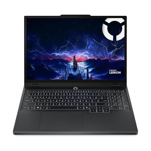 Lenovo Legion 5 15IRX10 Gaming Laptop, 15.3" WUXGA 165Hz IPS Display, Intel Core i7-13650HX, 16GB DDR5 RAM, 1TB SSD, NVIDIA GeForce RTX 5060 8GB GDDR7, White Backlit Keyboard, Eclipse Black