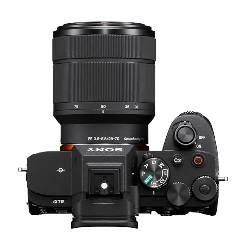 Sony Alpha 7 IV Kit (28-70mm) - Black - Mirrorless Camera - 33MP Full-Frame - 4K60p Video - 5-Axis Stabilization - BIONZ XR Processor - 759-Pt. Fast Hybrid AF - Real-time Eye AF