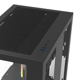 INFINIARC RTX 3050 GAMING DESKTOP PC (CUBE Case, B760 Motherboard, RTX 3050 6GB GPU, Core i5 CPU, 16GB DDR4 RAM, 1TB SSD M.2, Digital ARGB Air Cooler, 750W Gold PSU, Windows Pro), Black
