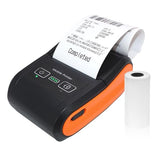 Eacam Portable Receipt Printer, Mini Thermal Printing with 2 Inch Thermal Paper Roll Compatible with Android/iOS/System for Billing in Hotels Shops Restaurants Malls Supermarkets Warehouses