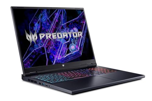 Acer Predator Helios Neo 18 Gaming Laptop | Intel Core i7-14700HX | NVIDIA GeForce RTX 4070 | 18" WQXGA 2560 x 1600 165Hz G-SYNC Display | 16GB DDR5 | 1TB Gen 4 SSD | Killer Wi-Fi 6E | PHN18-71-77JT