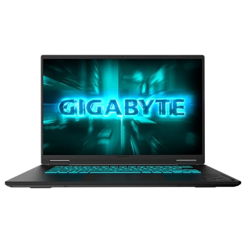 Gigabyte Gaming Laptop A16 CVHI3AE894SD 16-Inch FHD+ 165Hz RTX 5060 Intel Core i7-13620H 16GB DDR5 RAM 1TB NVMe SSD DOS Arabic & English Keyboard