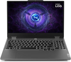 Lenovo LOQ 15IAX9 Gaming laptop with LA1 AI chip intel core i5-12450HX 12GB DDR5 ram 512GB SSD Nvidia RTX 2050 4GB, 15.6″ FHD IPS 100% sRGB 144Hz, Win11 pro, Luna Grey, Eng backlit keyboard (Upgraded)