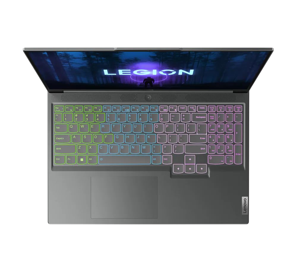 Lenovo Legion Slim 5 with 16" WQXGA (2560x1600) display, Intel® Core™ i7-13700H, NVIDIA® GeForce RTX™ 4060 8GB GDDR6, 16GB RAM, 1TB SSD, Windows 11, Storm Grey - [82YA0056AX]