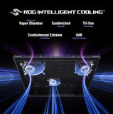 ASUS ROG Strix Scar 18 (2025) Gaming Laptop, 18” ROG Nebula HDR 1610 2.5K 240Hz/3ms, NVIDIA GeForce RTX 5070 Ti, Intel Core Ultra 9 275HX, 32GB DDR5, 1TB PCIe SSD, Wi-Fi 7, Win 11 Pro, G835LR-XS96